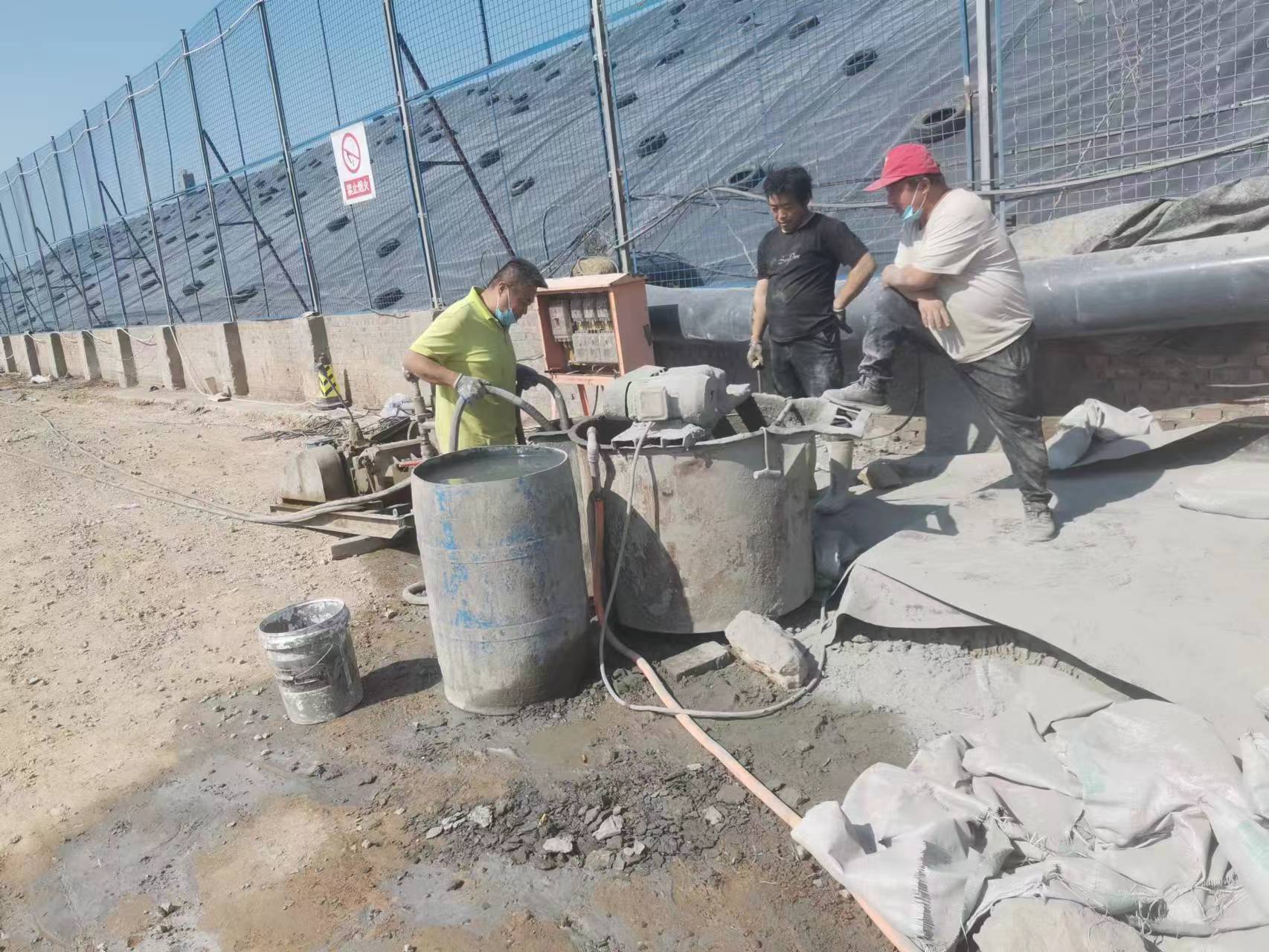 囊谦袖阀管注浆